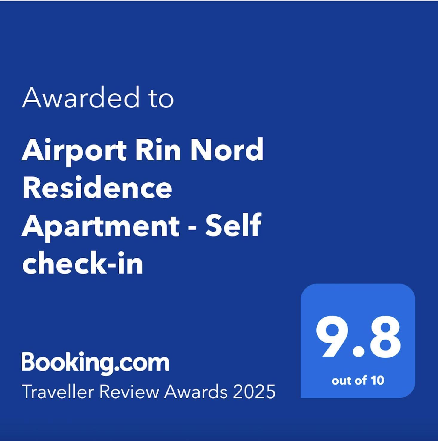 אוטופן Airport Rin Nord Residence Apartment - Self Check-In מראה חיצוני תמונה